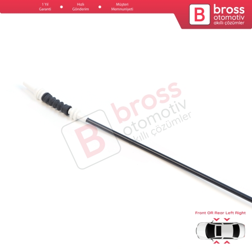 BMW 5 Serisi F10 F11 6 F13 F12 F06 7 F01 F02 F03 F04 51217297439 için Ön veya Arka Dış Kapı Kolu Kilit Açma Teli