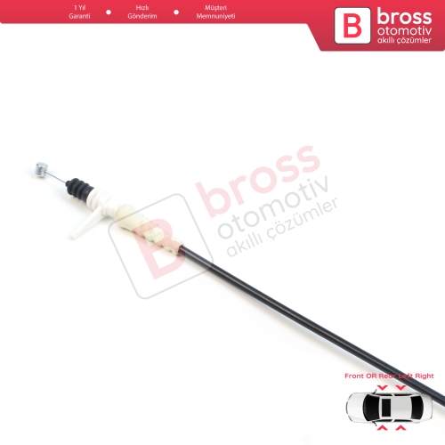 BMW 5 Serisi F10 F11 6 F13 F12 F06 7 F01 F02 F03 F04 51217297439 için Ön veya Arka Dış Kapı Kolu Kilit Açma Teli