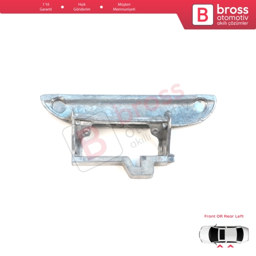 BMW 5 Serisi E39 1996-2003 4/5 Kapılı Sedan Touring 51218245461 51218200663 için Ön veya Arka Sol Metal Dış Kapı Açma Kolu