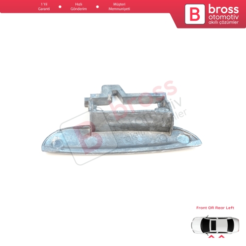 BMW 5 Serisi E39 1996-2003 4/5 Kapılı Sedan Touring 51218245461 51218200663 için Ön veya Arka Sol Metal Dış Kapı Açma Kolu