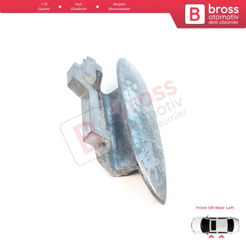 BMW 5 Serisi E39 1996-2003 4/5 Kapılı Sedan Touring 51218245461 51218200663 için Ön veya Arka Sol Metal Dış Kapı Açma Kolu