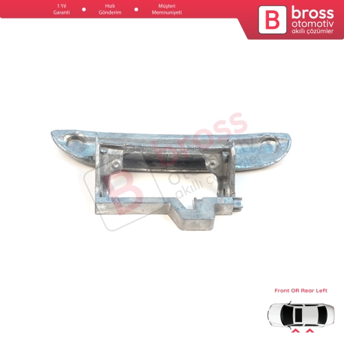 BMW 5 Serisi E39 1996-2003 4/5 Kapılı Sedan Touring 51218245461 51218200663 için Ön veya Arka Sol Metal Dış Kapı Açma Kolu