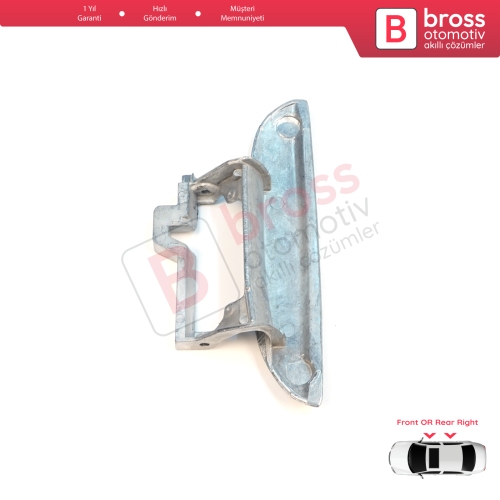 BMW 5 Serisi E39 1996-2003 4/5 Kapılı Sedan Touring 51218245462 51218200664 için Ön veya Arka Sağ Metal Dış Kapı Açma Kolu