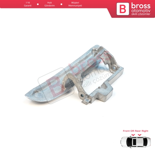 BMW 5 Serisi E39 1996-2003 4/5 Kapılı Sedan Touring 51218245462 51218200664 için Ön veya Arka Sağ Metal Dış Kapı Açma Kolu