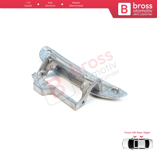 BMW 5 Serisi E39 1996-2003 4/5 Kapılı Sedan Touring 51218245462 51218200664 için Ön veya Arka Sağ Metal Dış Kapı Açma Kolu