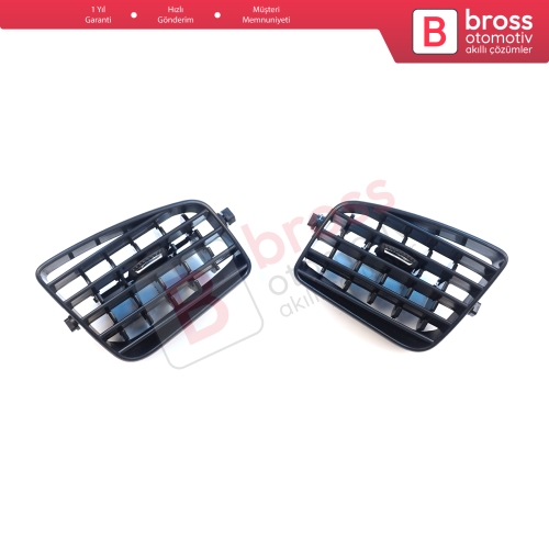 Renault Megane MK3 2008-2016 Fluence L3 2009–2020 687618845R 687604198R için Ön Sağ Sol Yan Kısım Havalandırma Difüzörü Hava Yönlendirme İç Plastiği