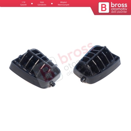 Renault Megane MK3 2008-2016 Fluence L3 2009–2020 687618845R 687604198R için Ön Sağ Sol Yan Kısım Havalandırma Difüzörü Hava Yönlendirme İç Plastiği