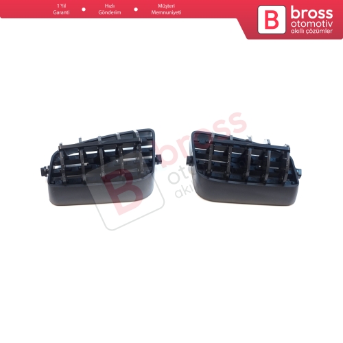 Renault Megane MK3 2008-2016 Fluence L3 2009–2020 687618845R 687604198R için Ön Sağ Sol Yan Kısım Havalandırma Difüzörü Hava Yönlendirme İç Plastiği