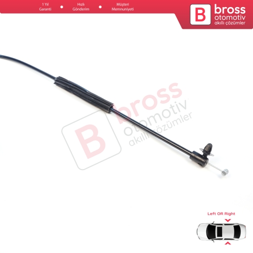 Renault Kangoo MK1 KC Express FC Nissan Kubistar X76 8200182961 için Yan Sürgülü Orta Kapı Kilit Açma Teli