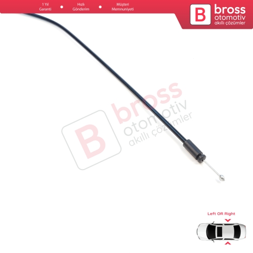 Renault Kangoo MK1 KC Express FC Nissan Kubistar X76 8200182961 için Yan Sürgülü Orta Kapı Kilit Açma Teli