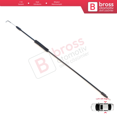 Renault Master MK3 Opel Movano B Nissan NV400 826703236R 8200766635 için Yan Sürgülü Orta Kapı Kilit Açma Teli