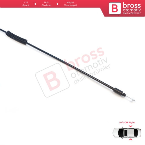 Renault Master MK3 Opel Movano B Nissan NV400 826703236R 8200766635 için Yan Sürgülü Orta Kapı Kilit Açma Teli