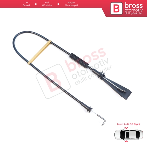 Fiat Ducato MK3 Peugeot Boxer 250 Citroen Jumper Relay MK2 1342155080 1350147080 için Ön Kapı Kolu Kilit İç Açma Teli