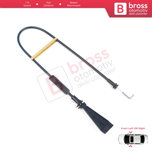 Fiat Ducato MK3 Peugeot Boxer 250 Citroen Jumper Relay MK2 1342155080 1350147080 için Ön Kapı Kolu Kilit İç Açma Teli