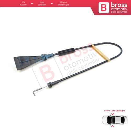 Fiat Ducato MK3 Peugeot Boxer 250 Citroen Jumper Relay MK2 1342155080 1350147080 için Ön Kapı Kolu Kilit İç Açma Teli