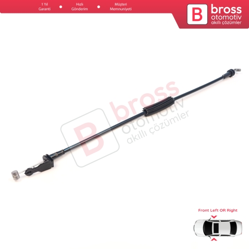 Ford Escort Europe V VI VII 1990-2002 Orion III 1990-1993 6622973 için Ön Kapı Kolu Kilit İç Açma Teli