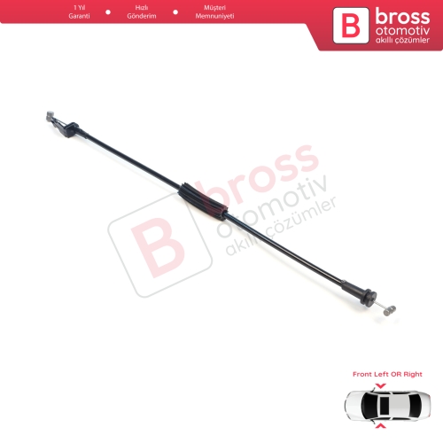 Ford Escort Europe V VI VII 1990-2002 Orion III 1990-1993 6622973 için Ön Kapı Kolu Kilit İç Açma Teli