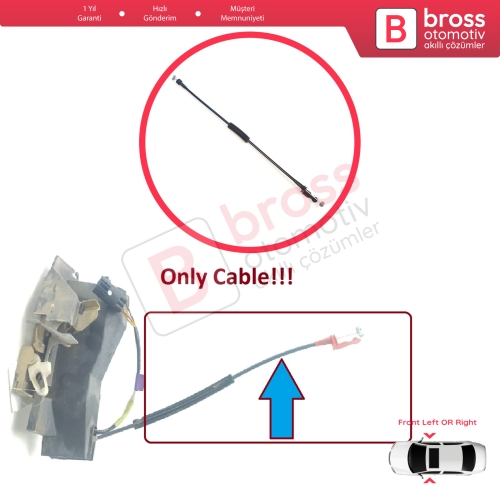 Ford Escort Europe V VI VII 1990-2002 Orion III 1990-1993 6622973 için Ön Kapı Kolu Kilit İç Açma Teli