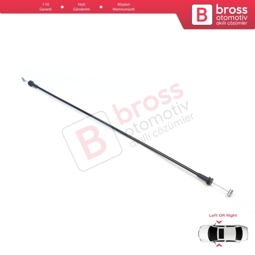 Scania Truck MK1 P G R T Series 2003-On 1498712 için Ön Kabin Kapı Kolu Kilit İç Açma Teli	