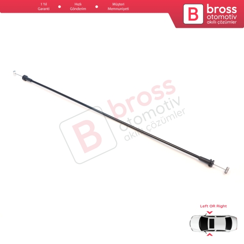 Scania Truck MK1 P G R T Series 2003-On 1498712 için Ön Kabin Kapı Kolu Kilit İç Açma Teli	