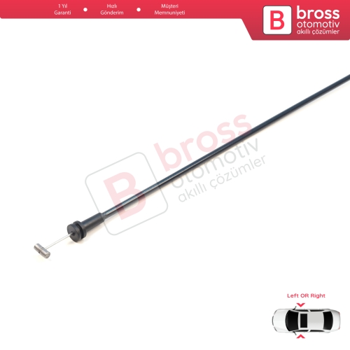 Scania Truck MK1 P G R T Series 2003-On 1498712 için Ön Kabin Kapı Kolu Kilit İç Açma Teli	