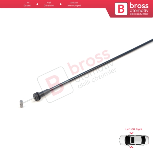 Scania Truck MK1 P G R T Series 2003-On 1498712 için Ön Kabin Kapı Kolu Kilit İç Açma Teli	