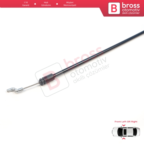 Renault Master MK3 Nissan NV400 X62 Opel Movano B 805030009R 805020009R için Ön Kapı Dış Açma Kilit Teli