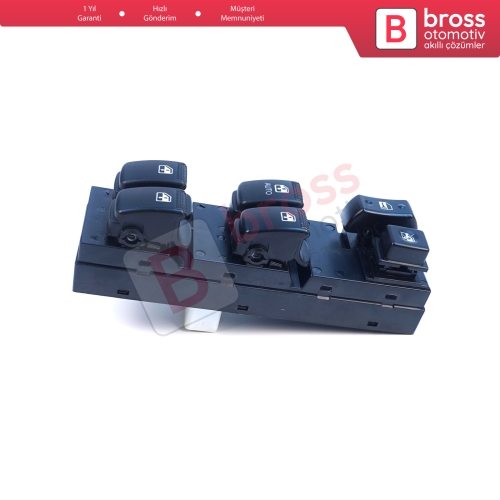 Hyundai Tucson MK1 JM Kia Sportage JE KM Rio JB Sedona Carnival MK2 935702E200 İçin Sol Ön Kapı Ana Cam Açma Düğmesi 14 Pin