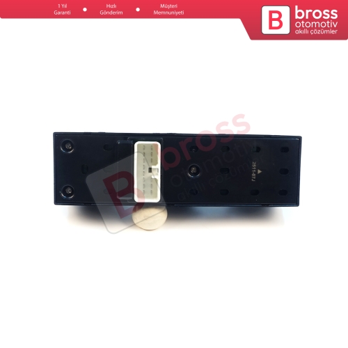 Hyundai Tucson MK1 JM Kia Sportage JE KM Rio JB Sedona Carnival MK2 935702E200 İçin Sol Ön Kapı Ana Cam Açma Düğmesi 14 Pin