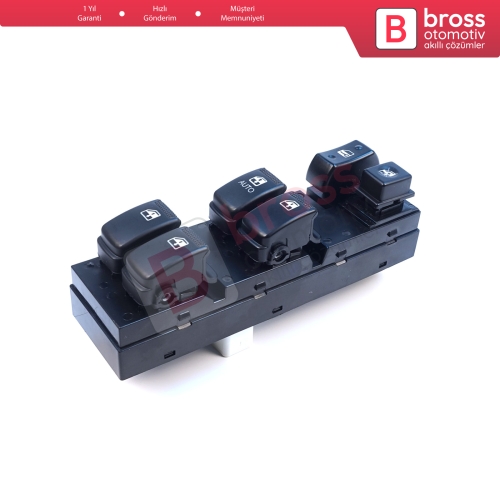 Hyundai Tucson MK1 JM Kia Sportage JE KM Rio JB Sedona Carnival MK2 935702E200 İçin Sol Ön Kapı Ana Cam Açma Düğmesi 14 Pin