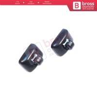 Audi A1 A3 A4 B7 B8 B9 A5 A6 C6 Q2 Q3 Q5 TT Seat Exeo İçin 2 Adet Sunvisor Güneşlik Tutucu Ayak Kanca Klipsi Siyah Renk