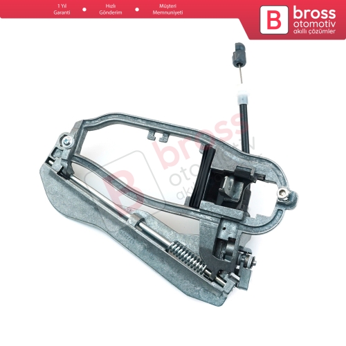 BMW X5 E53 2000-2006 İçin Ön Sağ Kapı Kolu Metal Taşıyıcı Mekanizma Braketi 51218243616