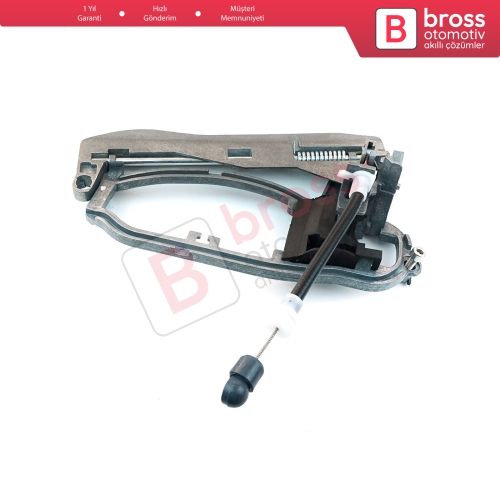 BMW X5 E53 2000-2006 İçin Ön Sağ Kapı Kolu Metal Taşıyıcı Mekanizma Braketi 51218243616