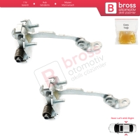 Citroen C3 MK1 MK2 2002-2016  9181.L9 İçin 2 EA Arka Sağ ve Sol Kapı Gergi Yayı