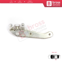 VW Transporter T4 Caravelle Multivan 1990-2003 701843405B için Sol Arka Sürgülü Kapı Alt Makarası