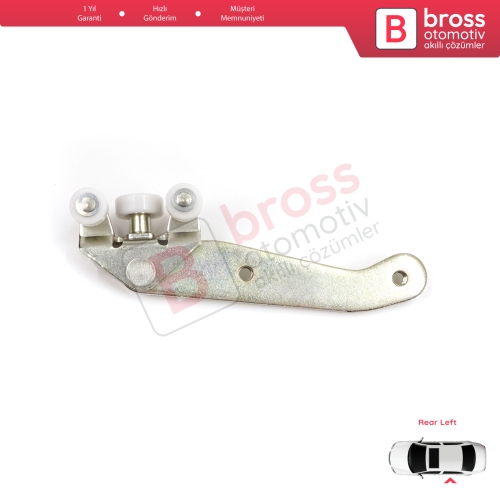 VW Transporter T4 Caravelle Multivan 1990-2003 701843405B için Sol Arka Sürgülü Kapı Alt Makarası