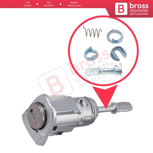 Audi A6 MK2 4B C5 İçin Ön Kapı Kilidi Tamir Takımı 1U0837167E 45 mm