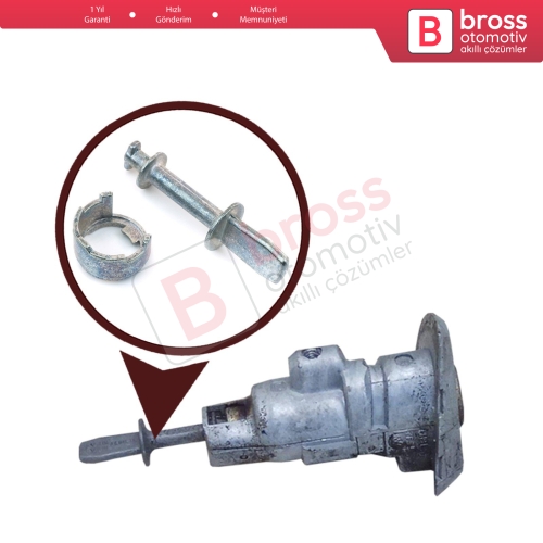 VW Passat B6 B7 İçin Ön Kapı Kilidi Tamir Parçası 48 mm 3C0837167