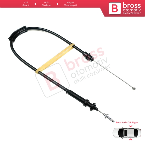 VW Passat B6 B7 2005-2015 CC 3C0837017B İçin Arka Dış Kapı Kilidi Açma Teli