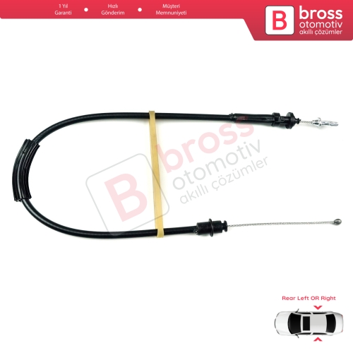 VW Passat B6 B7 2005-2015 CC 3C0837017B İçin Arka Dış Kapı Kilidi Açma Teli