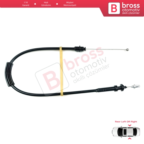 VW Passat B6 B7 2005-2015 CC 3C0837017B İçin Arka Dış Kapı Kilidi Açma Teli