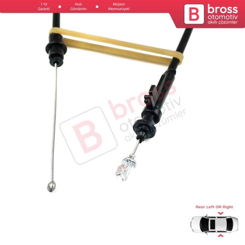 VW Passat B6 B7 2005-2015 CC 3C0837017B İçin Arka Dış Kapı Kilidi Açma Teli