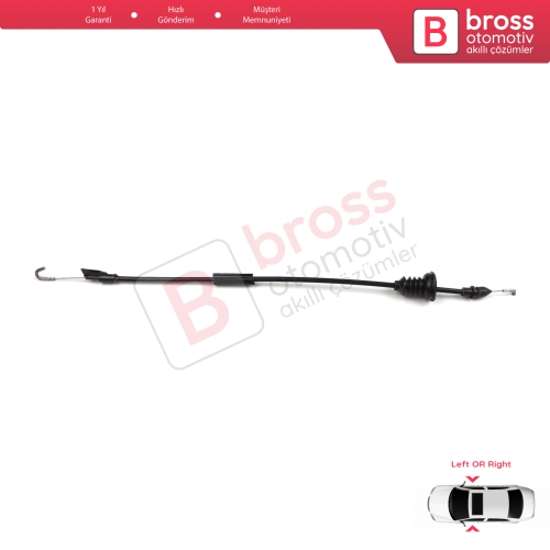 Seat Cordoba MK1 2 Toledo 2 İçin Ön Kapı İç Açma Teli 5P08370858