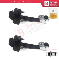 Fiat Doblo 263 Citroen Nemo Peugeot Bipper Opel Combo D 4694080 İçin 2 EA Ön Kapı Gergi Yayı 