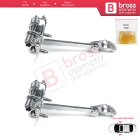 Renault Megane MK1 4/5 Kapı 1996-2003 7700828427 İçin 2 EA Ön Sağ ve Sol Kapı Gergi Yayı