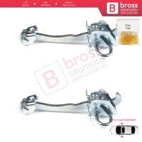 Opel Astra G 1998-2009 2/3 Kapı Zafira A 1999-2006 160245 24434083 İçin 2 EA Ön Sağ ve Sol Kapı Gergi Yayı 