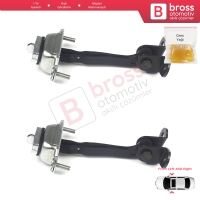Ford Mondeo MK1 MK2 Turnier 1992-2000  93BBF23500AG 1036788 İçin 2 EA Ön Sağ ve Sol Kapı Gergi Yayı
