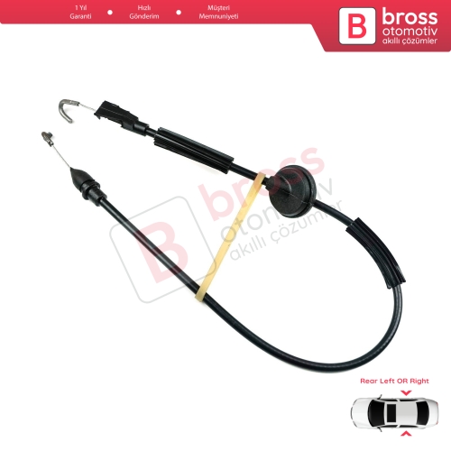 VW Passat B5 3B2 3B5 B5.5 GP 3BG 3B3 3B6 1996-2005 3B0839085F İçin Arka Kapı İç Açma Teli 
