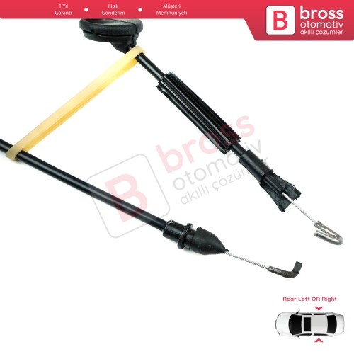 VW Passat B5 3B2 3B5 B5.5 GP 3BG 3B3 3B6 1996-2005 3B0839085F İçin Arka Kapı İç Açma Teli 