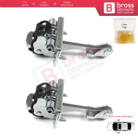 Peugeot Partner Citroen Berlingo Tepee 2008-2018 9181P2 İçin 2 EA Ön Sağ ve Sol Kapı Gergi Yayı